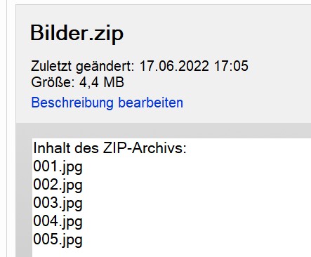ZIP-Dateien entpacken