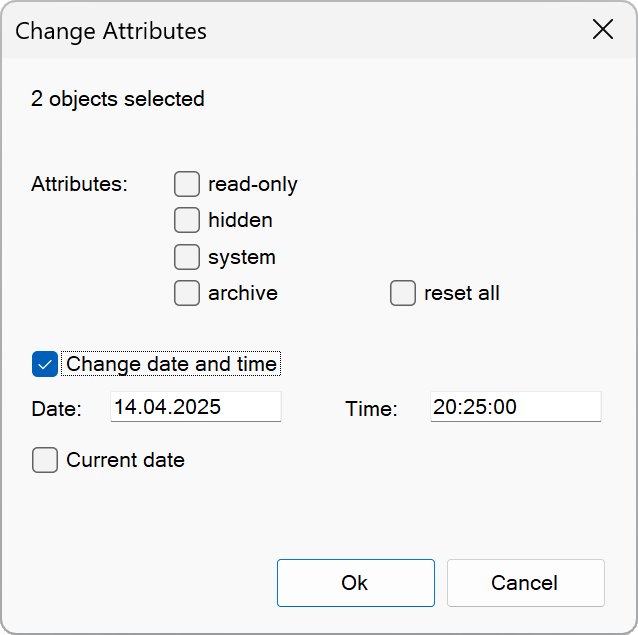 Change Attributes Change Attributes