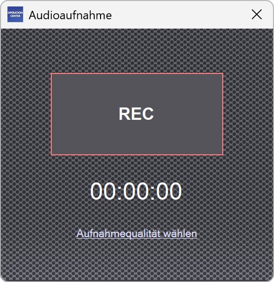 Audioaufnahme Audioaufnahme